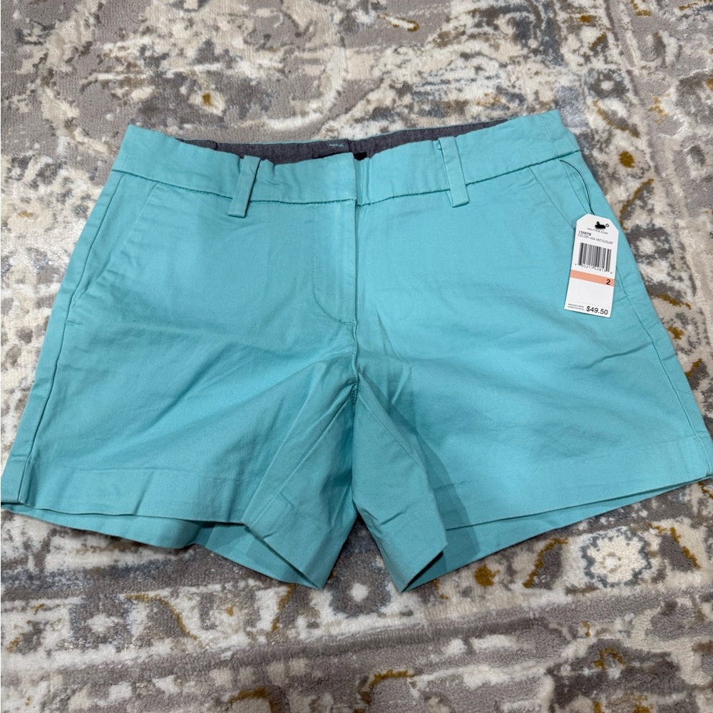 Nautica Aqua/Turquoise Women's Chino Shorts